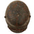 Original German WWII M18 Transitional Heer Army Single Decal Helmet with 1940 Dated 54cm Liner and Chinstrap - Stamped ET64 Original Items