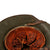 Original German WWII M18 Transitional Heer Army Single Decal Helmet with 1940 Dated 54cm Liner and Chinstrap - Stamped ET64 Original Items