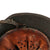 Original German WWII M18 Transitional Heer Army Single Decal Helmet with Wartime Liner & Chinstrap - Stamped W66 Original Items