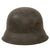 Original German WWII Double Decal NSDAP Civic Police M42 Steel Combat Helmet with 1942 Dated 54cm Liner and Chinstrap - Stamped EF62 Original Items