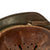 Original German WWII Rare Waffen SS M40 Single Decal Helmet with 1941 Dated 58cm Liner and Chinstrap - Stamped ET66 Original Items