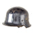 Original German WWII M34 Civic Square Dip Double Decal DRB Bahnschutzpolizei Railway Police Steel Helmet with Liner and Chinstrap Original Items