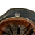 Original German WWII Luftwaffe Afrikakorps Tropical Camouflage M35 Helmet with 1939 Dated 57cm Relic Liner - Stamped SE64 Original Items