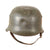 Original German WWII SS Sicherheitsdienst SD Double Decal M34 Style Edelstahl Medium Weight Helmet with Liner and Chinstrap Original Items