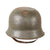 Original German WWII SS Sicherheitsdienst SD Double Decal M34 Style Edelstahl Medium Weight Helmet with Liner and Chinstrap Original Items