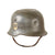 Original German WWII SS Sicherheitsdienst SD Double Decal M34 Style Edelstahl Medium Weight Helmet with Liner and Chinstrap Original Items