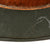 Original German WWII Heer Army M35 Single Decal Textured Paint Steel Helmet with 1944 Dated 56cm Liner and Chinstrap - Size 64 Shell Original Items