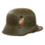 Original German WWII Austrian M17 Transitional Heer Army Double Decal Helmet with 1940 Dated 57cm Liner & Chinstrap - Size 66 Shell Original Items