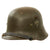Original German WWII Austrian M17 Transitional Heer Army Double Decal Helmet with 1940 Dated 57cm Liner & Chinstrap - Size 66 Shell Original Items