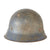 Original German WWII Rare DRB Bahnschutzpolizei Railway Police Reissued Czech Vz.29 Steel Helmet with Liner Original Items