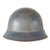 Original German WWII Rare DRB Bahnschutzpolizei Railway Police Reissued Czech Vz.29 Steel Helmet with Liner Original Items