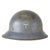 Original German WWII Rare DRB Bahnschutzpolizei Railway Police Reissued Czech Vz.29 Steel Helmet with Liner Original Items