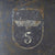 Original German WWII Rare DRB Bahnschutzpolizei Railway Police Reissued Czech Vz.29 Steel Helmet with Liner Original Items