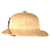 Original Italian WWII North African Campaign Bersaglieri M1928 Tropical Sun Pith Helmet with Bersaglieri Badge Original Items