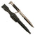 Original German WWII Heer 98k Short Dress Bayonet by Ernst Pack & Söhne with Scabbard and Frog