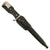 Original German WWII Heer 98k Short Dress Bayonet by Ernst Pack & Söhne with Scabbard and Frog