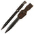 Original German WWII 98k 1940-Dated Bayonet by Jetter and Scheerer with Mismatched Scabbard & Frog