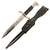 Original German WWII Fireman's Short Dress Bayonet by Carl Eickhorn of Solingen with Scabbard and Frog Original Items