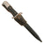Original German WWII Rare Fireman's Short Dress Sawback Bayonet by F.W. Höller with Scabbard and Frog Original Items