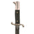 Original German WWII Rare Fireman's Short Dress Sawback Bayonet by F.W. Höller with Scabbard and Frog Original Items