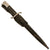 Original German WWII Fireman's Long Dress Sawback Bayonet by Rare Maker Johann Leupold AG with Scabbard and Frog Original Items