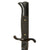 Original German WWII Fireman's Short Dress Sawback Bayonet with Painted Handle, Scabbard, Frog, and Troddel Knot Original Items