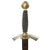 Original German WWII 1st Model Aluminum Fitted Luftwaffe Dagger by Carl Eickhorn with Scabbard and Hanger Original Items