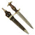 Original German Early WWII NSKK Dagger by Eduard Wüsthof of Solingen with Scabbard and Rare Vertical Hanger Original Items