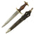 Original German Early WWII NSKK Dagger by Eduard Wüsthof of Solingen with Scabbard and Rare Vertical Hanger Original Items