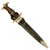 Original German Early WWII NSKK Dagger by Eduard Wüsthof of Solingen with Scabbard and Rare Vertical Hanger Original Items