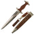 Original German Early WWII SA Dagger by Rare Maker Undine - Cuno Meissenburg with Scabbard, Hanger, and Belt Loop - McSARR Rarity Rated 8 of 10 Original Items