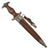 Original German Early WWII SA Dagger by Rare Maker Gebrüder Berns with Replaced Scabbard and Hanger Original Items