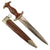 Original German Early WWII SA Dagger by Rare Maker Gebrüder Becker of Solingen with Scabbard Original Items