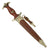 Original German Early WWII SA Dagger by Rare Maker HACO Werk of Berlin with Scabbard and Hanger Original Items