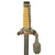 Original German WWII Early Army Heer Officer Dagger by F. W. Höller of Solingen with Scabbard, Hanger, and Portepee Original Items