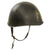 Original WWII Italian M33 Lightweight Parade Helmet Painted Black with MVSN Militia Stencil Original Items