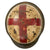 Original German WWII M42 Luftwaffe Helmet with Replicated Medic Paint and 1943 Dated 52cm Liner - ckl60 Original Items