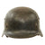 Original German WWII Luftwaffe Named M35 Double "Droop Tail" Decal Steel Helmet with 1938 Dated Liner - marked ET62 Original Items