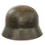 Original German WWII Luftwaffe Named M35 Double "Droop Tail" Decal Steel Helmet with 1938 Dated Liner - marked ET62 Original Items