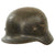 Original German WWII Luftwaffe Named M35 Double "Droop Tail" Decal Steel Helmet with 1938 Dated Liner - marked ET62 Original Items