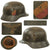 Original German WWII Luftwaffe Named M35 Double "Droop Tail" Decal Steel Helmet with 1938 Dated Liner - marked ET62 Original Items