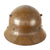 Original Czechoslovakia WWII Era Czech M30 Helmet with Spanish Civil War Medic’s Travel Diary - Worn at Battle of Teruel Sanidad Medico Jose Máiz Busto Original Items