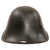 Original Netherlands WWII Dutch M34 Steel Helmet With Regional Police Insignia Decal - Liner & Rare Neck Guard Original Items