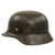 Original German WWII Finnish Issued Post War Decorated M35 Steel Helmet with 57cm Liner & Chinstrap - EF64