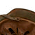 Original Finnish Continuation War German M35 Helmet with Sanitized Infantry Regiment 46 Skull Paint Job - EF64 Original Items