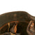 Original Imperial German WWI M16 Stahlhelm Army Helmet Shell with Partial Leather Liner & Wartime-Refurbishment & Repaint - Marked ET64 Original Items
