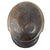 Original German WWII Early M34 Civic Square Dip RLB Air Defense Steel Helmet with Liner Original Items