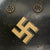 Original German Pre-WWII Early M34 Square Dip First Pattern Order Police Helmet with Double Decals - Orpo Original Items