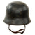 Original German Pre-WWII Early M34 Square Dip First Pattern Order Police Helmet with Double Decals - Orpo Original Items