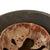 Original German WWII Luftwaffe M42 Single Decal Camouflage Overpaint Helmet with 1944 Dated 56cm Liner and Replica Chinstrap - Stamped ckl64 Original Items